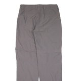 MAMMUT Womens Trousers Grey Regular Straight Nylon W30 L31