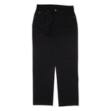 EXTE Mens Trousers Black Regular Straight W30 L31