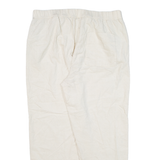 MARC O'POLO Womens Corduroy Trousers Cream Relaxed Tapered W33 L25