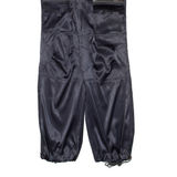 MY COLLECTION Cargo Womens Trousers Blue Loose Straight W29 L31