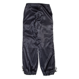 MY COLLECTION Cargo Womens Trousers Blue Loose Straight W29 L31