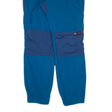 EIDER Womens Trousers Blue Relaxed Tapered W32 L31