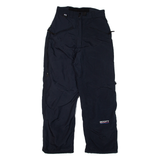 SCOTT Womens Trousers Blue Relaxed Straight W26 L26