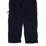 SCOTT Womens Trousers Blue Relaxed Straight W26 L26