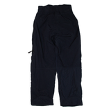 SCOTT Womens Trousers Blue Relaxed Straight W26 L26