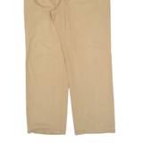 PIERRE CARDIN Mens Trousers Beige Loose Straight W36 L28