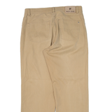 PIERRE CARDIN Mens Trousers Beige Loose Straight W36 L28