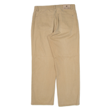 PIERRE CARDIN Mens Trousers Beige Loose Straight W36 L28