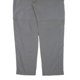 MAMMUT Womens Trousers Grey Relaxed Straight Nylon W34 L30