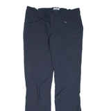 COLUMBIA Womens Trousers Blue Regular Straight W34 L31