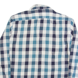 U.S. POLO ASSN Mens Shirt Blue Check Long Sleeve L