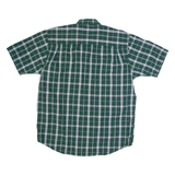 WRANGLER Mens Shirt Green Check M