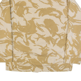 RECLAIMED VINTAGE Mens Shirt Beige Camouflage Long Sleeve S