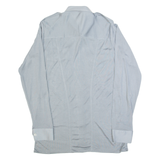 LIBERTO Mens Plain Shirt Grey Long Sleeve S