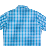 JACK WOLFSKIN Mens Shirt Blue Check S