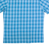 JACK WOLFSKIN Mens Shirt Blue Check S