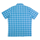 JACK WOLFSKIN Mens Shirt Blue Check S