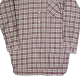 EFBE Mens Shirt Brown 90s Check Long Sleeve L
