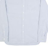 LEVI'S Mens Shirt Blue Striped Long Sleeve S