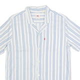 LEVI'S Relaxed Mens Shirt Blue Striped S