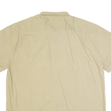 PALLADINO Mens Plain Shirt Brown 2XL