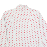 TEDDY'S Stars Mens Shirt Cream Long Sleeve S