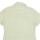 JACK WOLFSKIN Womens Shirt Green Check M