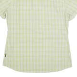JACK WOLFSKIN Womens Shirt Green Check M
