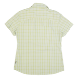 JACK WOLFSKIN Womens Shirt Green Check M
