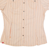 THE NORTH FACE Womens Shirt Pink Striped L