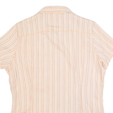 THE NORTH FACE Womens Shirt Pink Striped L