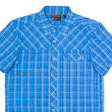 MAMMUT Mens Shirt Blue Check M