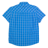 MAMMUT Mens Shirt Blue Check M