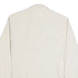 LEE Mens Plain Shirt Beige Long Sleeve XL