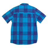 COLUMBIA Mens Shirt Blue Check M