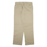 DICKIES 874 Workwear Mens Trousers Beige Regular Straight W36 L32