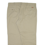 DICKIES 874 Workwear Mens Trousers Beige Regular Straight W40 L29