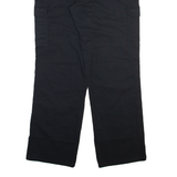 DICKIES Cargo Mens Trousers Black Relaxed Straight W34 L32