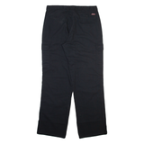DICKIES Cargo Mens Trousers Black Relaxed Straight W34 L32
