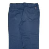 DICKIES 874 Workwear Mens Trousers Blue Regular Straight W40 L30