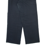 DICKIES Mens Trousers Black Relaxed Straight W34 L32