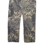 DUXBAK Forest Camo Mens Trousers Grey Regular Straight W30 L30