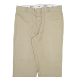 DICKIES 874 Workwear Mens Trousers Beige Regular Straight W38 L29