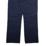 DICKIES Mens Trousers Blue Regular Straight W36 L30