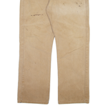 DICKIES Mens Trousers Beige Relaxed Straight W40 L32