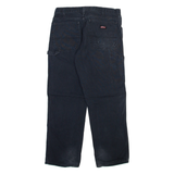 DICKIES Carpenter Mens Trousers Blue Regular Straight W32 L29