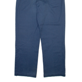 DICKIES Mens Trousers Blue Regular Straight W34 L31