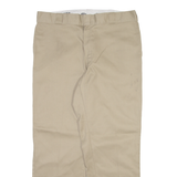 DICKIES 874 Workwear Mens Trousers Beige Regular Straight W38 L30