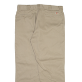 DICKIES 874 Workwear Mens Trousers Beige Regular Straight W38 L30