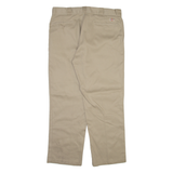 DICKIES 874 Workwear Mens Trousers Beige Regular Straight W38 L30